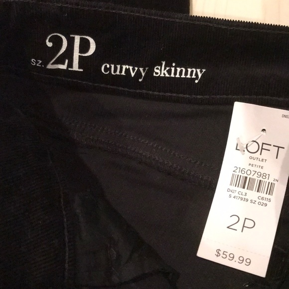 Loft NEVER WORN Black pants - Picture 4 of 6